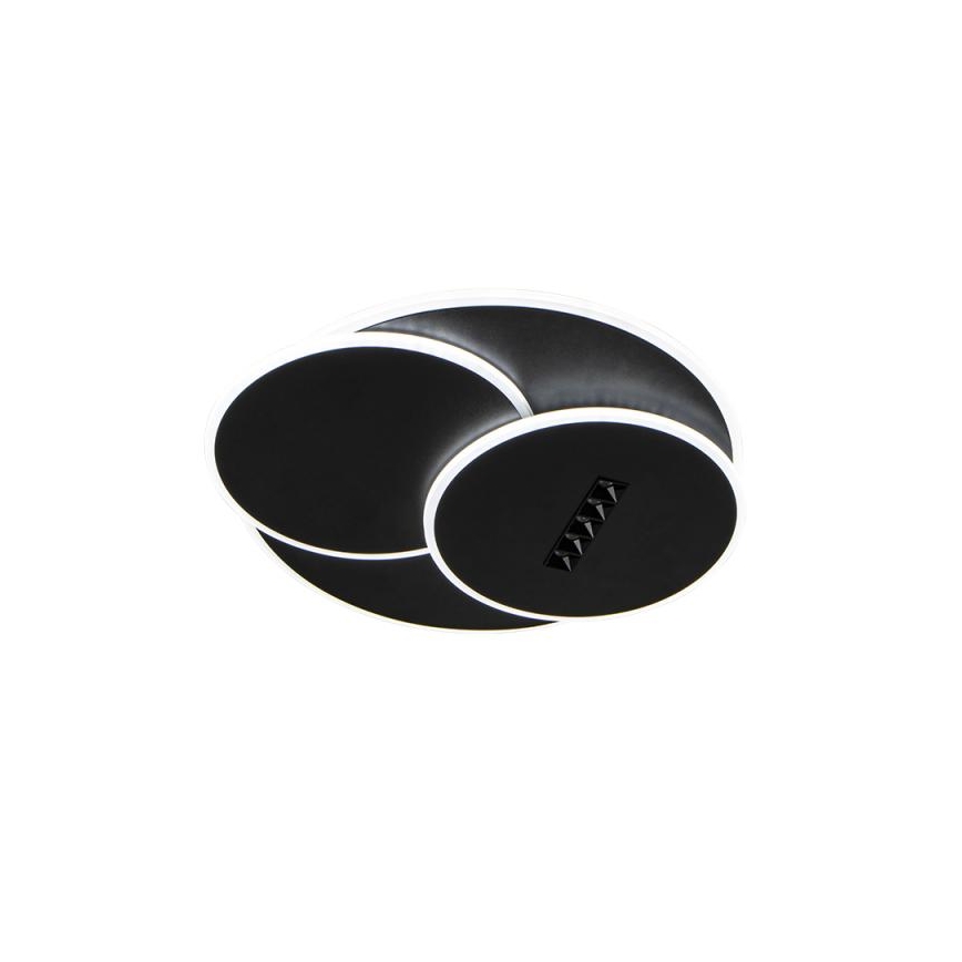 LED Dimmable ceiling light LED/90W/230V 3000-6500K black + remote control
