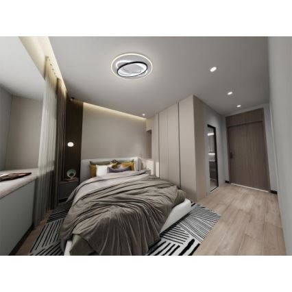 LED Dimmable ceiling light LED/90W/230V 3000-6500K + remote control