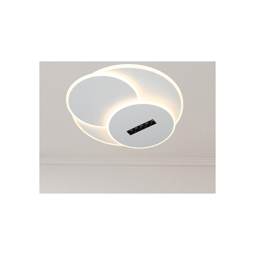 LED Dimmable ceiling light LED/90W/230V 3000-6500K white + remote control