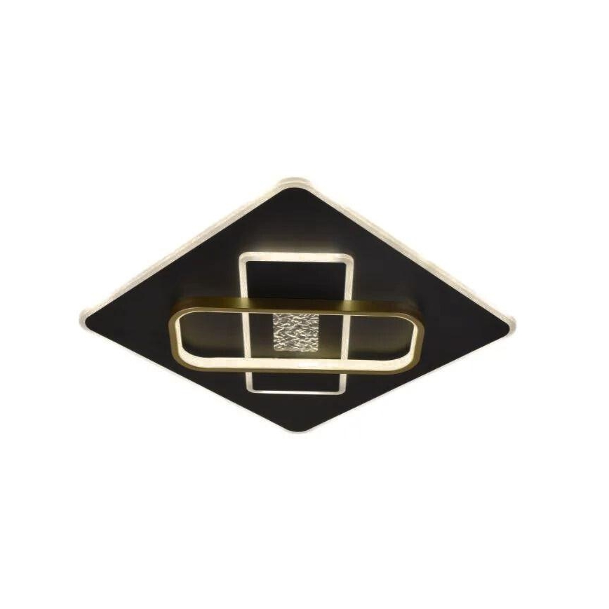LED Dimmable ceiling light LED/90W/230V 3000-6500K black + remote control
