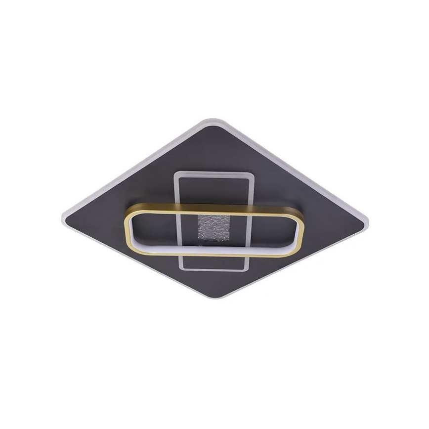 LED Dimmable ceiling light LED/90W/230V 3000-6500K black + remote control