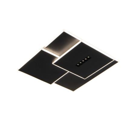 LED Dimmable ceiling light LED/95W/230V 3000-6500K black + remote control