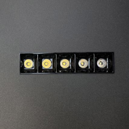 LED Dimmable ceiling light LED/95W/230V 3000-6500K black + remote control