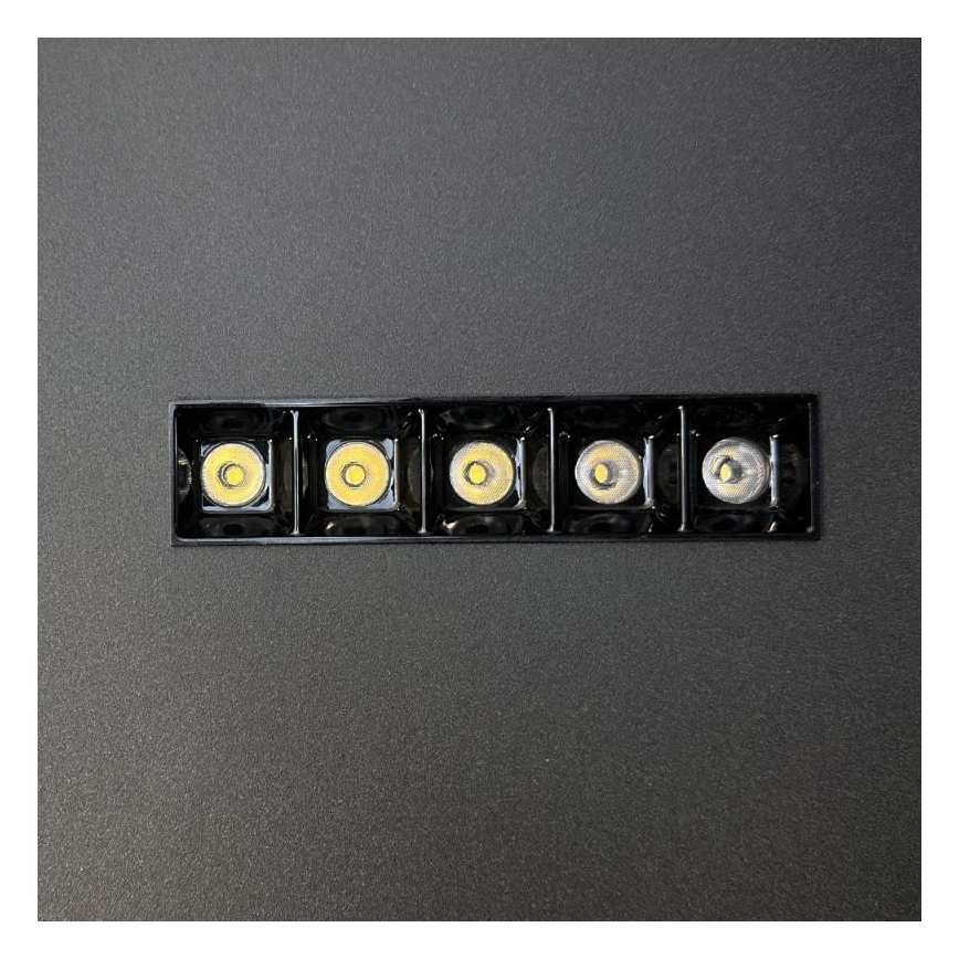 LED Dimmable ceiling light LED/95W/230V 3000-6500K black + remote control
