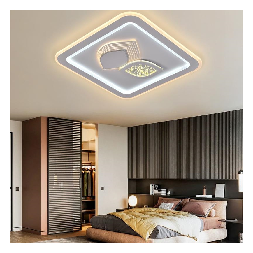 LED Dimmable ceiling light LED/95W/230V 3000-6500K + remote control