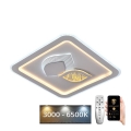 LED Dimmable ceiling light LED/95W/230V 3000-6500K + remote control