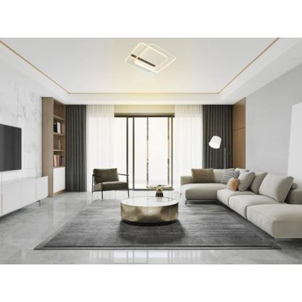 LED Dimmable ceiling light LED/95W/230V 3000-6500K white + remote control