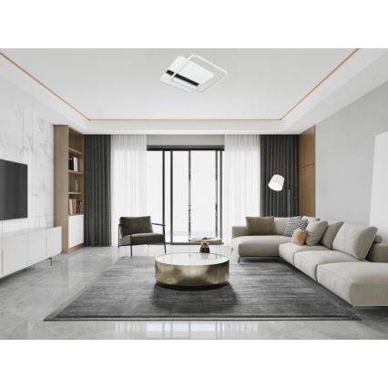 LED Dimmable ceiling light LED/95W/230V 3000-6500K white + remote control