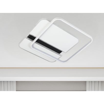 LED Dimmable ceiling light LED/95W/230V 3000-6500K white + remote control