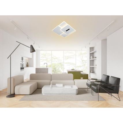 LED Dimmable ceiling light LED/95W/230V 3000-6500K white + remote control
