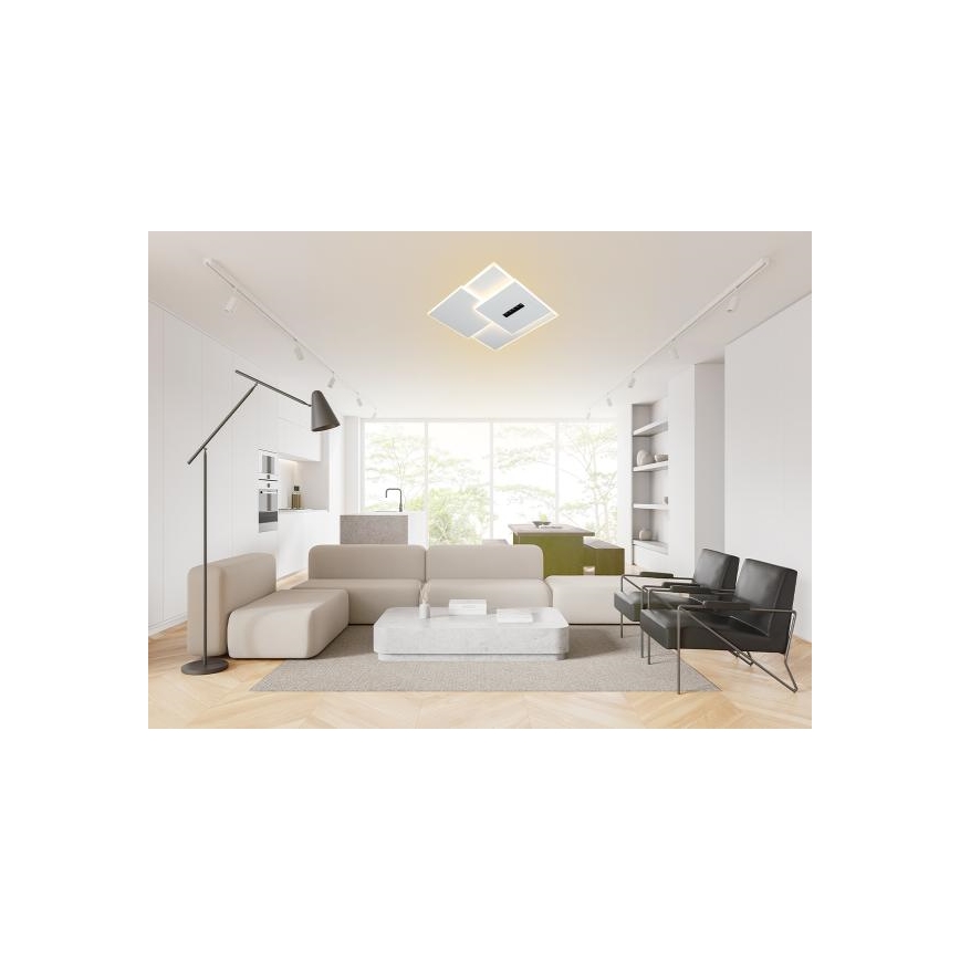 LED Dimmable ceiling light LED/95W/230V 3000-6500K white + remote control