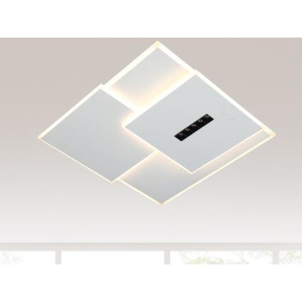 LED Dimmable ceiling light LED/95W/230V 3000-6500K white + remote control