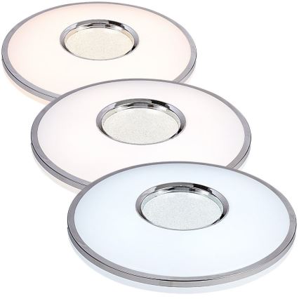 LED Dimmable ceiling light LEON LED/24W/230V + remote control