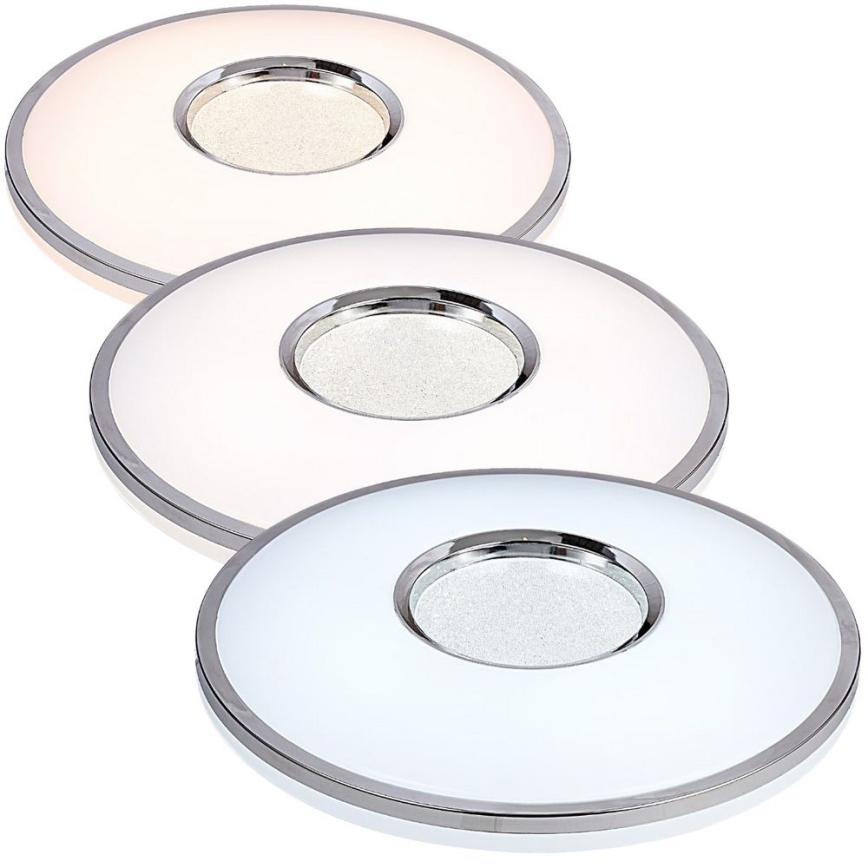 LED Dimmable ceiling light LEON LED/24W/230V + remote control