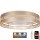 LED Dimmable ceiling light LIMA LED/36W/230V 2700-6500K Wi-Fi Tuya + remote control gold