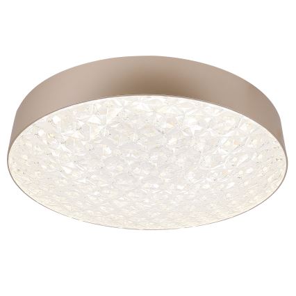 LED Dimmable ceiling light LUXON LED/60W/230V 2800-6500K beige + remote control