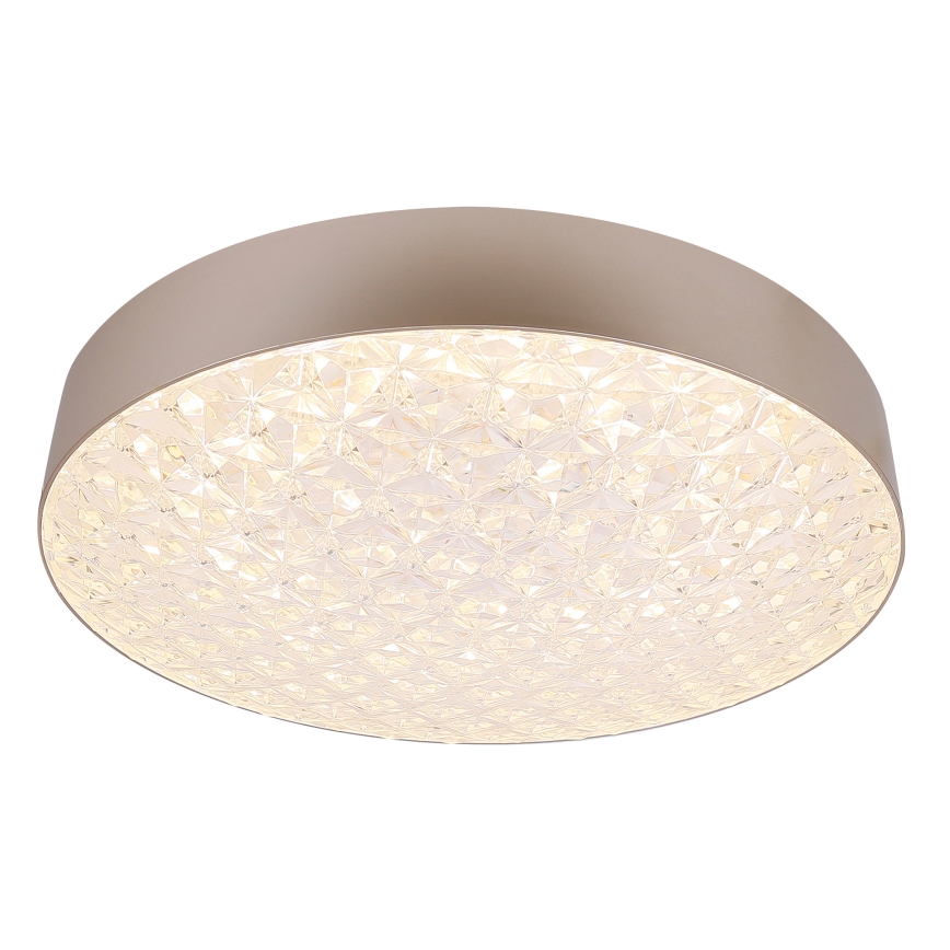 LED Dimmable ceiling light LUXON LED/60W/230V 2800-6500K beige + remote control