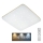 LED Dimmable ceiling light MANA LED/36W/230V 2700-6500K 43x43 cm + remote control