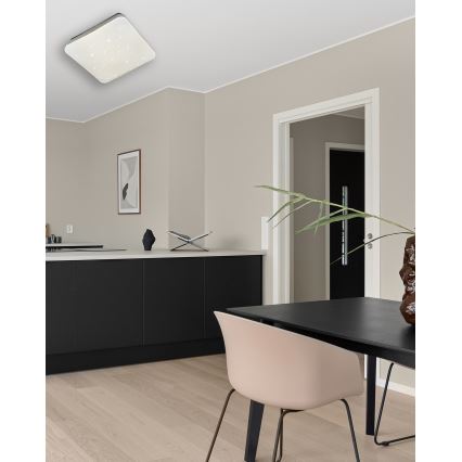 LED Dimmable ceiling light MANA LED/36W/230V 2700-6500K 43x43 cm + remote control