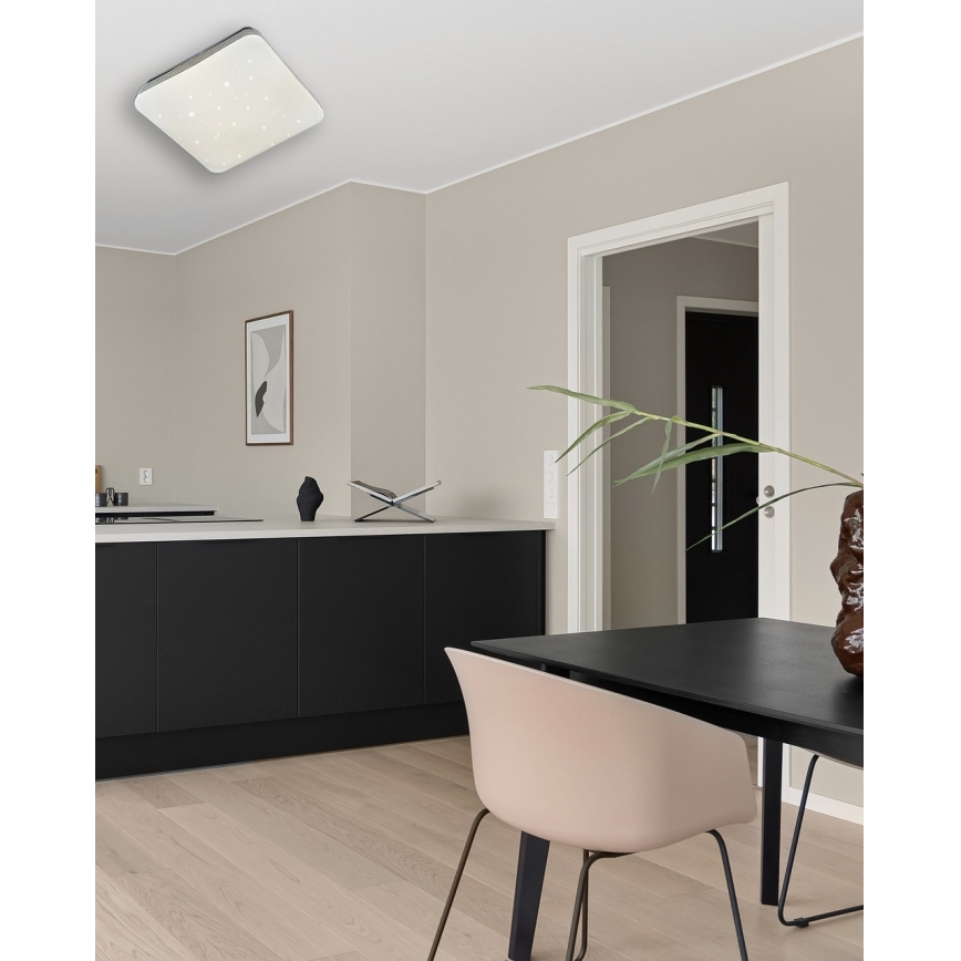 LED Dimmable ceiling light MANA LED/36W/230V 2700-6500K 43x43 cm + remote control
