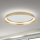 LED Dimmable ceiling light MANTA LED/38W/230V 2700/3000/4000K d. 45 cm gold