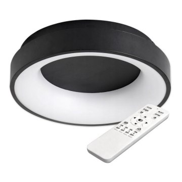 LED Dimmable ceiling light NOVA LED/54W/230V 3000-6500K black + remote control