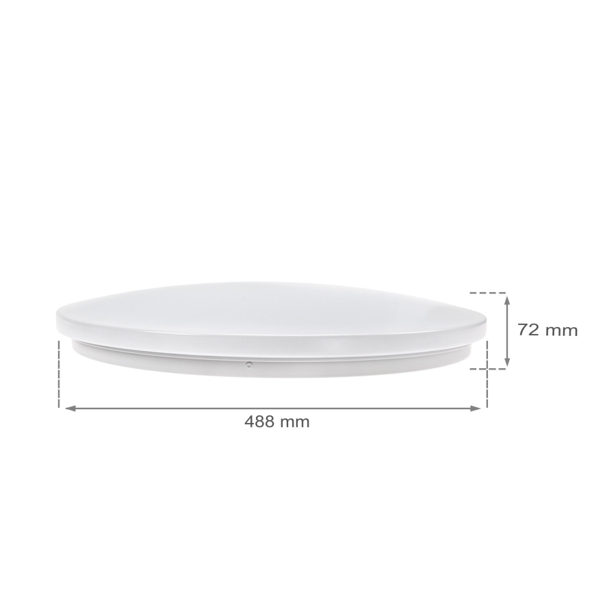 LED Dimmable ceiling light NYMPHEA LED/36W/230V 2700-6500K Wi-Fi Tuya