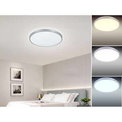 Nedes LC800A/SI - LED dimming ceiling light OPAL LED/24W/230V