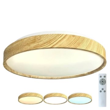LED Dimmable ceiling light OPAL LED/48W/230V 3000-6500K d. 49,9 cm + remote control