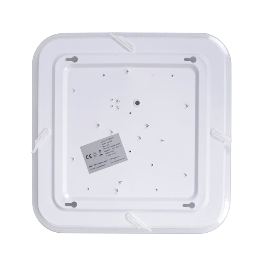 LED Dimmable ceiling light PALERMO LED/40W/230V + remote control
