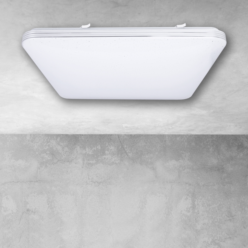 LED Dimmable ceiling light PALERMO LED/72W/230V + remote control