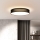 LED Dimmable ceiling light PENLEY LED/48W/230V 3000-6500K d. 40 cm black + remote control