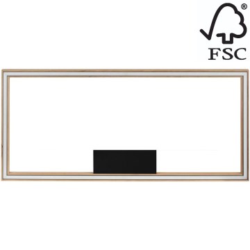 LED Dimmable ceiling light RAMME LED/34W/230V oak – FSC certified