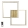 LED Dimmable ceiling light RAMME LED/48W/230V matte oak + remote control