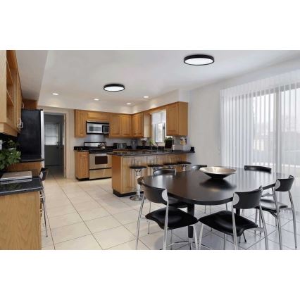 LED Dimmable ceiling light SAMER LED/40W/230V 2900-6000K + remote control