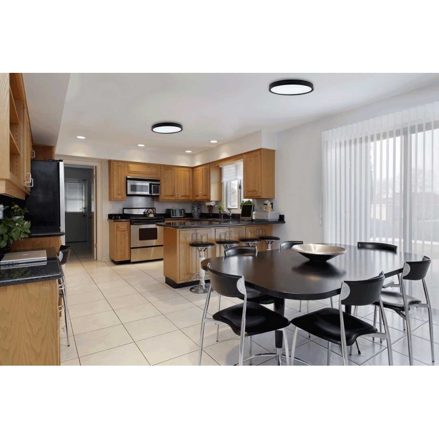 LED Dimmable ceiling light SAMER LED/40W/230V 2900-6000K + remote control