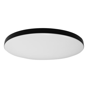 LED Dimmable Ceiling Light SIENA LED/80W/230V 3000-6000K Ø 75 cm black + remote control