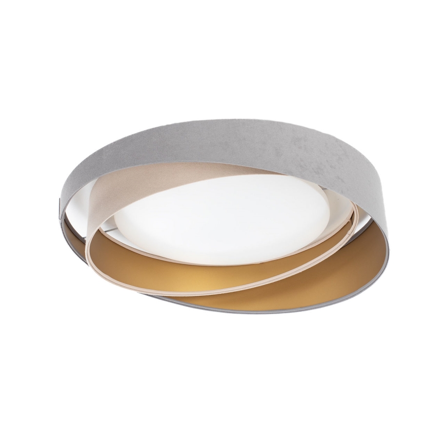 LED Dimmable Ceiling Light SMART GALAXY MODERN LED/24W/230V 3000-6500K Ø 55 cm gray/beige/gold + remote control
