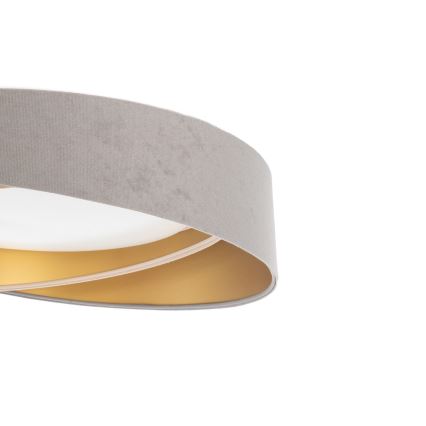 LED Dimmable Ceiling Light SMART GALAXY MODERN LED/24W/230V 3000-6500K Ø 55 cm gray/beige/gold + remote control