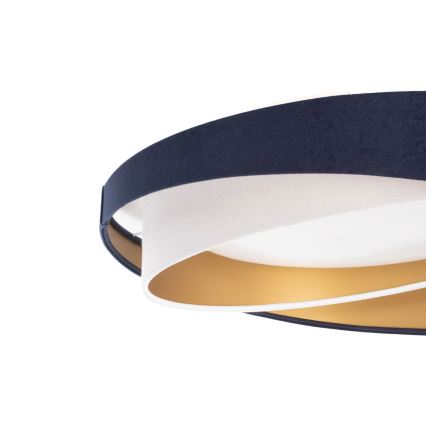 Dimmable LED Ceiling Light SMART GALAXY MODERN LED/24W/230V 3000–6500K Ø 55 cm blue/white/gold + remote control
