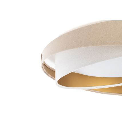 LED Dimmable Ceiling Light SMART GALAXY MODERN LED/24W/230V 3000-6500K dia. 55 cm Beige/White/Gold + Remote Control