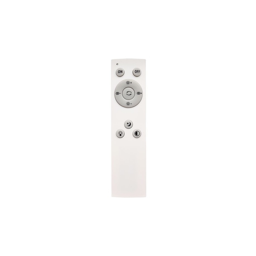 LED Dimmable ceiling light SMART CORAL LED/24W/230V white/silver + remote control