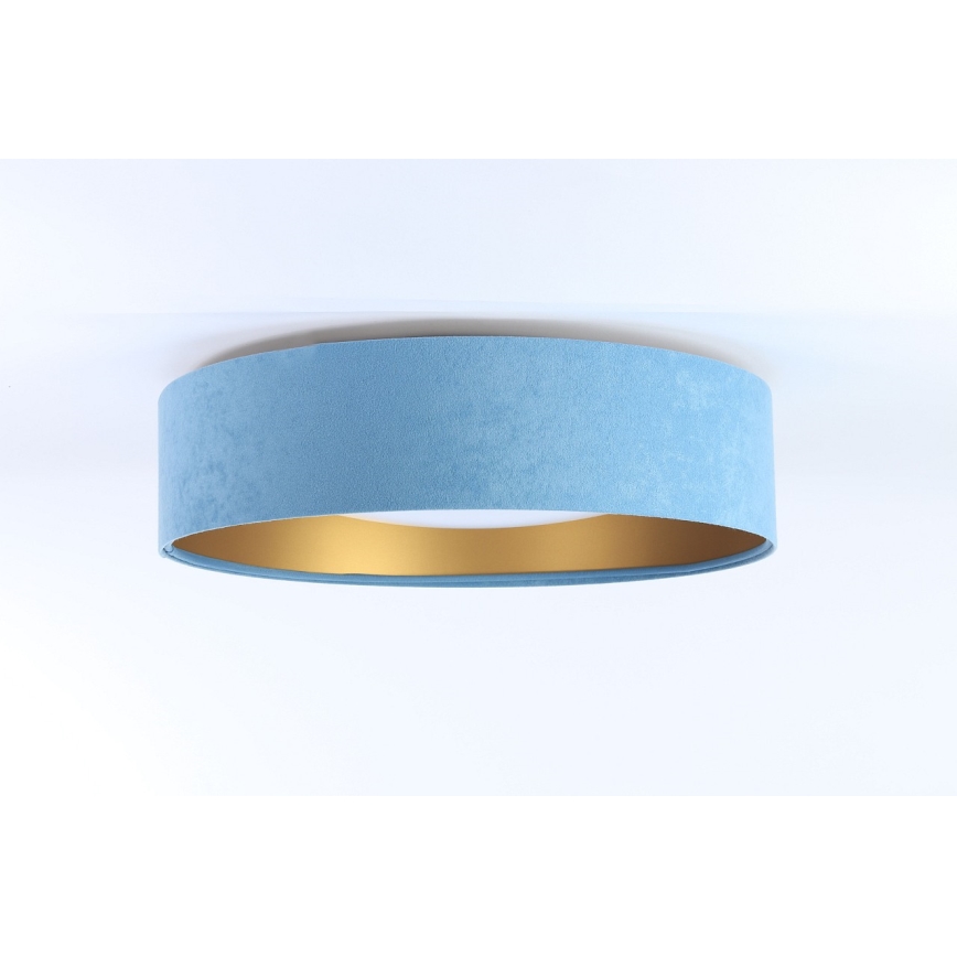 LED Dimmable ceiling light SMART GALAXY LED/24W/230V d. 44 cm light blue/gold 3000-6500K + remote control