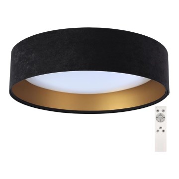 LED Dimmable ceiling light SMART GALAXY LED/24W/230V d. 44 cm black/gold 3000-6500K + remote control