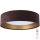 LED Dimmable ceiling light SMART GALAXY LED/24W/230V d. 44 cm brown/gold + remote control