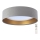 LED Dimmable ceiling light SMART GALAXY LED/24W/230V d. 44 cm grey/gold 3000-6500K + remote control