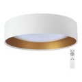 LED Dimmable ceiling light SMART GALAXY LED/24W/230V d. 44 cm white/gold 3000-6500K + remote control