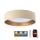 LED Dimmable ceiling light SMART GALAXY LED/24W/230V d. 45 cm 2700-6500K Wi-Fi Tuya beige/gold + remote control
