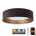 LED Dimmable ceiling light SMART GALAXY LED/24W/230V d. 45 cm 2700-6500K Wi-Fi Tuya brown/gold + remote control