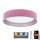 LED Dimmable ceiling light SMART GALAXY LED/24W/230V d. 45 cm 2700-6500K Wi-Fi Tuya pink/silver + remote control